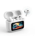 AUROX Smart Display Wireless Earbuds with ANC & ENC